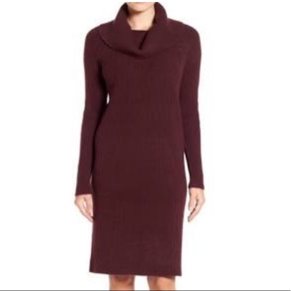 New York  Company Plum Purple Sweater Dress